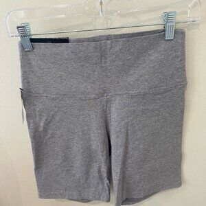 Aritzia Gray Bike Shorts Comfortable Athletic Wear